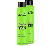 Got2b Schwarzkopf - Champú en Seco Extra Fresco (2 x 200 ml), Efecto Fresco Instantáneo, Sin Residuos, Aroma a Brisa Tropical de 48 Horas