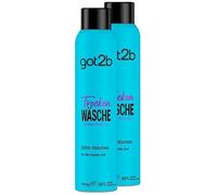 got2b Schwarzkopf Champú Seco en Volumen Extra (2 x 200 ml) con Efecto Fresco Instantáneo, Aumento de Volumen, Sin Residuos y hasta 48 Horas de Fragancia
