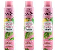 Got2b Secado De Ropa 3 X 200ml Extra Fresco - Brisa Tropical - Sin Residuos