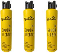 got2b Spray Fijador Freeze Para El Cabello Extremo 72h Vegano 3x300ml