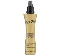 got2b Spray Protector Calor Cabello Guardian Angel (3 x 300 ml), protector térmico pelo que protege hasta 230 °C, con hasta 96 h de control anti frizz, fórmula vegana**