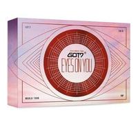 GOT7 - [2018 World Tour Eyes On You DVD+96p PhotoBook+1p Lenticular Sticker+PhotoCard+Tracking K-Pop Sealed