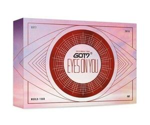 GOT7 - [2018 World Tour Eyes On You DVD+96p PhotoBook+1p Lenticular Sticker+PhotoCard+Tracking K-Pop Sealed