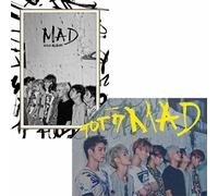 GOT7 - GOT7 [ MAD ] 4th Mini Album [ HORIZONTAL / VERTICAL ] RANDOM Ver. 1ea CD+1ea Photo Book+1ea Photo Card+1ea Store Gift Photo Card K-POP SEALED+TRACKING NUMBER