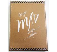 GOT7 - MAD Winter Edition [Merry Ver.] CD + 22 Postcards + 18p Lyrics + 4 Stickers + Diary + Extra Gift Photocards Set