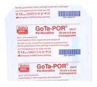 GoTa-POR steril 10 cm x 6 cm transparent PU-Wundfilm, 1 pzas Esparadrapo