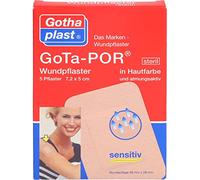 GoTa-POR Wundpflaster steril 7,2x5cm hautfarben, 5 pzas Esparadrapo
