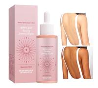 Gotas Autobronceadoras Corporales - Autobronceador Facial Sin Sol | Base Hidratante Ligera Con Protección Solar 60ml Para Cuerpo y Piernas Uso Diario Viaje Verano Interior y Exterior