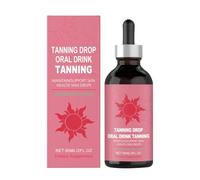 Gotas Autobronceadoras Corporales | Bronceador Hidratante,Líquido Natural de Absorción Rápida para Rostro y Cuerpo en Interior y Exterior