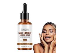 Gotas Autobronceadoras Corporales | Solución De Bronceado Sin Sol Para Uso Doméstico - 30ml Bronceador Natural Duradero para Exteriores Viajes Colegio Hogar