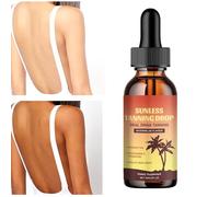Gotas Autobronceadoras - Gotas Bronceadoras - Líquido Hidratante Bronceador 60ml, Producto Facial Corrector de Tono Para Todo Tipo de Pieles