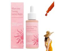 Gotas Autobronceadoras para Beber,60ML Sunless Tanning Drops,Gotas Bronceadoras Orales,Gotas Bronceadoras Faciales Corporal,Potencian La Melanina De Forma Natural,Afecta Uniformemente a Todo El Cuerpo