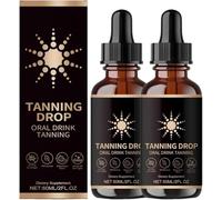 Gotas autobronceadoras para beber, gotas autobronceadoras hidratantes faciales, para un bronceado de aspecto natural, hidratantes y que cuidan la piel, para todo tipo de piel