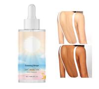 Gotas Autobronceadoras Para La Piel,60ml Tratamiento Autobronceador Corporal y Facial | Solución de Aplicación Fácil para Hombre y Mujer en Vacaciones y Playa con Resultados Naturales