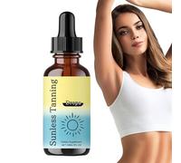 Gotas Autobronceadoras Sin Sol,30 ml Bronceado Natural Sin Sol y Progresivo - Bronceado Natural Sin Rayos UV, Nutritivo Para Todo Tipo de Piel, Uso Diario y Adultos