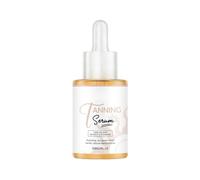 Gotas autobronceadoras - Solución autobronceadora de 30 ml | Gotas hidratantes de bronceado para la cara, para mujeres y adultos, deportistas piscina
