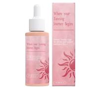 Gotas Bronceado Sin Sol De Hierbas 60ml - Gotas Autobronceadoras Naturales Y Seguras Para Rostro Y Cuerpo | Promueve Bronceado Duradero, Mejora De Piel, Deja Un Brillante Resplandor Saludable Sin