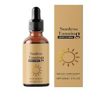 Gotas Bronceadoras Corporales - Autobronceador Sin Sol | 60ml Con Filtro Solar Hidratante Ligero Natural Para Uso Diario En Interiores Y Exteriores Piernas Verano