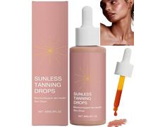 Gotas bronceadoras faciales,Gotas bronceadoras sin sol, Tanning Drops Drink,Crema hidratante de Bronceado,Oral Dolce Tan Love Drop,mejora tu tono natural de piel (1pc)