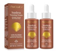 Gotas Bronceadoras para Beber, Gotas Bronceadoras Bebibles Funcional, Gotas orales bronceadoras, Naturalmente La Melanina, Afecta Uniformemente a Todo El Cuerpo (2PC)