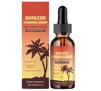 Gotas bronceadoras para la cara | Bronceador hidratante para el cuidado facial | 60 ml bronceado hidratante equilibra el tono para todos los tipos de piel