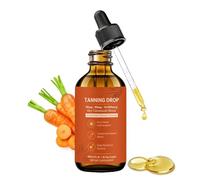 Gotas bronceadoras para mujer, 60 ml, bronceador facial con brillo construible, autobronceador para bronceado natural, potenciador de brillo para el cuidado de la piel, gotas de belleza para mujeres