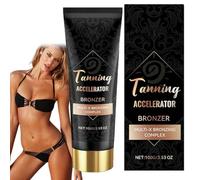 Gotas Bronceadoras Sin Sol, Gotas bronceadoras, Sunless Tanning Drops, Mejorar su tez natural, mejora el tono de la piel sin daño solar, para todo tipo de pieles (100g Brillo natural)