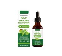 Gotas de aceite de orégano - Orégano con aceite de semilla negra│Respaldo inmunológico │Fácil de usar│2 onzas líquidas,1pcs