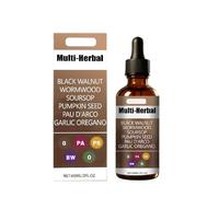 Gotas de Ajenjo de Nogal Negro - Fórmula herbal suave, revitalizante, aptas para hombres y mujeres,1pcs