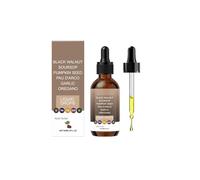 Gotas de ajenjo y nuez negra - Apoyo digestivo y vitalidad │ Para hombres y mujeres │ 59 ml,1pcs