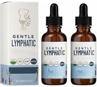 Gotas de apoyo linfático orgánico, apoyo suave, una sensación de ligereza y vitalidad durante todo el día,2pcs