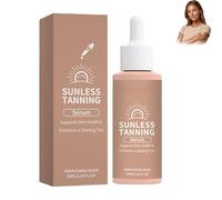Gotas de bronceado, gotas autobronceadoras, sin daño solar, gotas de bronceado rápido, refuerza el bronceado natural, autobronceador para el cuerpo y la cara