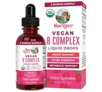 Gotas de complejo vitamínico B de MaryRuth, Cereza - 30 ml