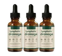 Gotas de drenaje linfático Lymphoria, Gotas de bienestar Lymphoria, Apoyo para el sistema linfático, Mezclas herbales naturales, Rápido y efectivo, para mujeres y hombres (3 piezas)