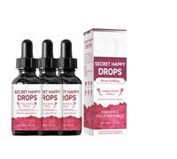 Gotas de Hormonas Felices,Potente Líquido De Placer,Potenciador De La Excitación Sensual Para Mujeres,Aumenta El Placers Adecuado Paras Parejas,30ml*3pc