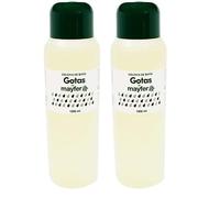Gotas de Mayfer 62628 - Agua de colonia, 1000 ml (Paquete de 2)