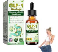 Gotas de moringa HHVB GLP-1, gotas de líquidos naturales avanzados para el cuidado del cuerpo, moringa orgánica HHVB GLP-1, gotas de suplemento GLP-1 para mujeres y hombres, reafirmante cuidado de la