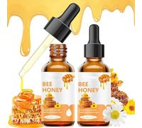 Gotas de ojos de miel, gotas de ojos de miel, gotas de ojos de miel, sin picadura, gotas de ojos de miel para aliviar la fatiga ocular y la sequedad (2pcs)