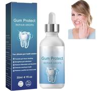 Gotas de repeler las encías para tratamiento,gotas de reparación de alivio de las encías, acción rápida,cuidado suave para su salud bucodental,30 ml