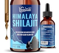 Gotas de Shilajit Original Himalaya, Shilajit del Himalaya 100% Puro de Máxima Potencia, 5X Más Concentrado, Hierbas Ayurvédicas, Más Práctico que la Resina y las Cápsulas, 60 ml (Paquete de 1)