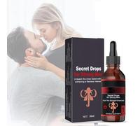 Gotas Happy Hormones para hombres, Gotas secretas para hombres fuertes, Gotas felices secretas, aumentan la sensibilidad y el placer y promueven una mejor circulación sanguínea (1PC)