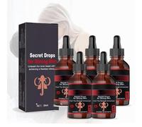 Gotas Happy Hormones para hombres, Gotas secretas para hombres fuertes, Gotas felices secretas, aumentan la sensibilidad y el placer y promueven una mejor circulación sanguínea (5PC)
