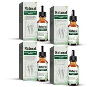 Gotas Herbarias Naturales Del Cuidado Del Cuerpo Con Ingredientes Suaves For El Diario, Promoviendo El Equilibrio Energético(4pcs)