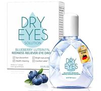 Gotas Hidratantes para ojos secos, Nutrición Ocular Hidrata los Ojos Rojos y Cansados, Gotas Oculares para Sequedad Ocular Moderada a Severa
