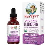 Gotas Líquidas de Saúco Orgánico, Arándano y Frambuesa - 30 ml.