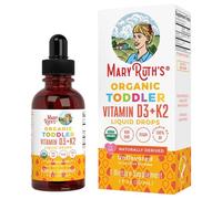 Gotas líquidas orgánicas de vitamina D3+K2 para niños pequeños - 30 ml.