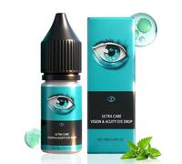 Gotas Oculares Calmantes - 10 ml Solución Hidratante | Gotas para Usuarios de Lentes de Contacto,Para Mañana Hogar Noche Viaje Lectura Lugar de Trabajo Trabajo Diario Tiempo de Pantalla