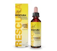 Gotas originales BACH RESCURA sin alcohol: (anteriormente Rescue) mezcla de flores de Bach, 20 ml