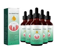 Gotas Para El Rejuvenecimiento De Las Encías, Quitamanchas Dentales, Gotas Para El Cuidado Bucal, Promueve El Buen Aliento, Para El Cuidado Bucal (5PCS)