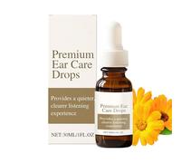 Gotas para los oídos, líquido portátil para la salud del oído, líquido calmante natural para el estilo de vida, individuos, mujeres, adultos, nadadores, viajeros aéreos, profesionales ocupados en el